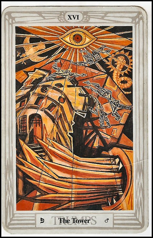 Image result for thoth tower card