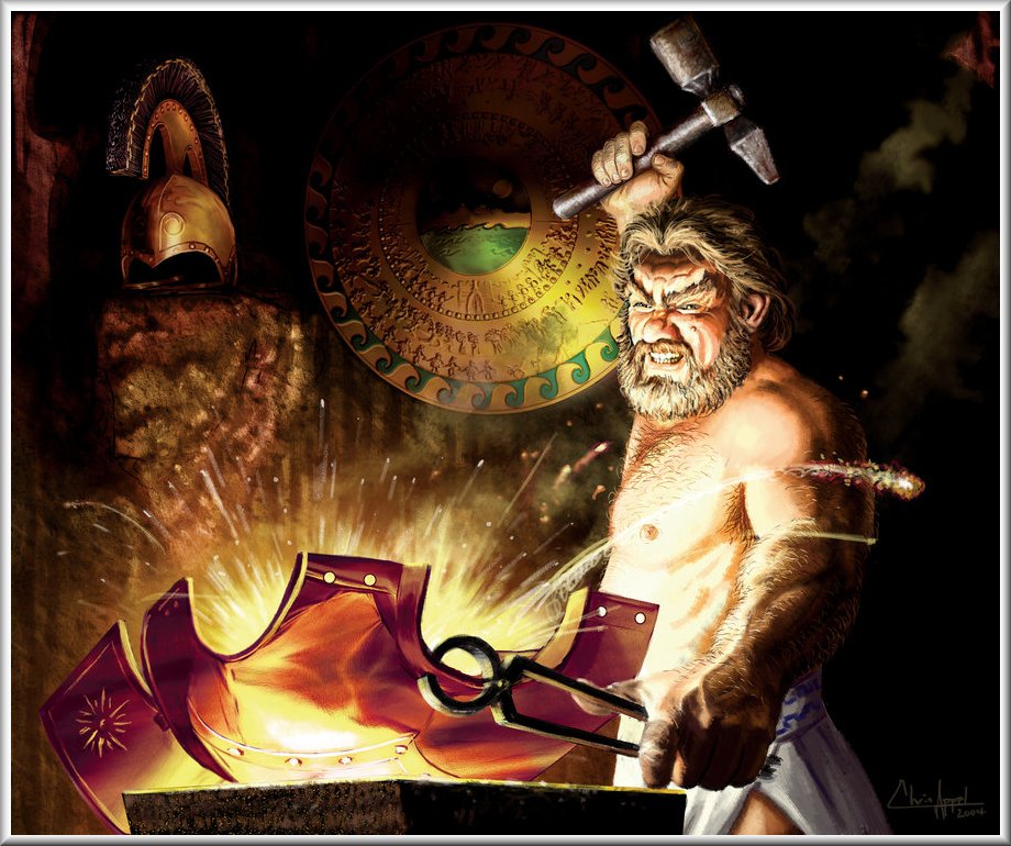Image result for Vulcan God of Fire and Forge