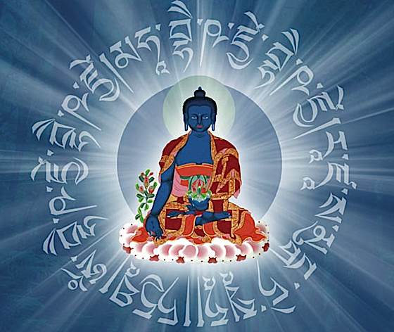 Buddha-Weekly-0Mantra-around-medicine-bu