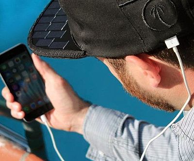 Solar Powered Charging Hat