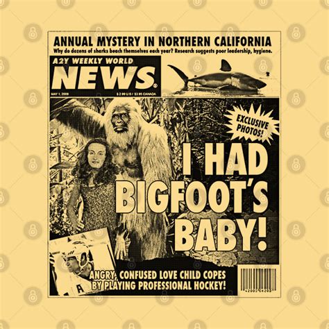 I Had Bigfoot's Baby /// Humorous Sasquatch Lover - Sasquatch Research ...