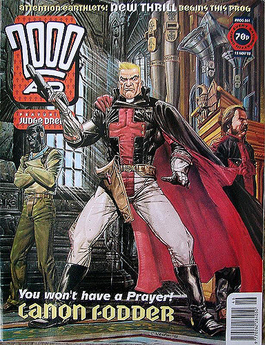 Image result for 2000- ad comics - canon fodder