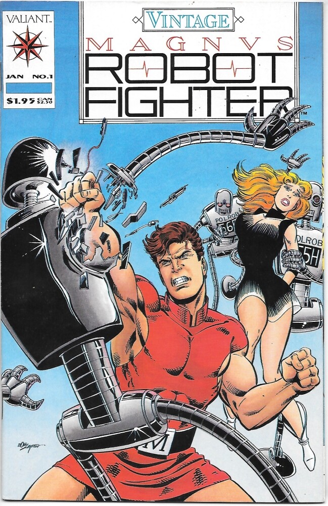 Vintage Magnus Robot Fighter Comic Book #1 Valiant Comics 1992 VFN/NEAR  MINT | eBay