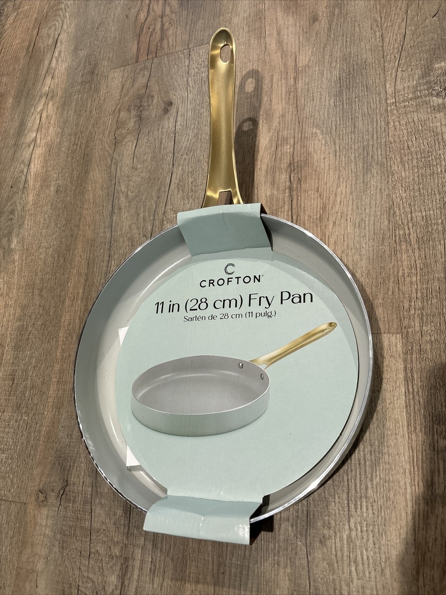 Aldi Crofton Fry Pan No Lid Light Blue Caraway Dupe 11 In | eBay Australia