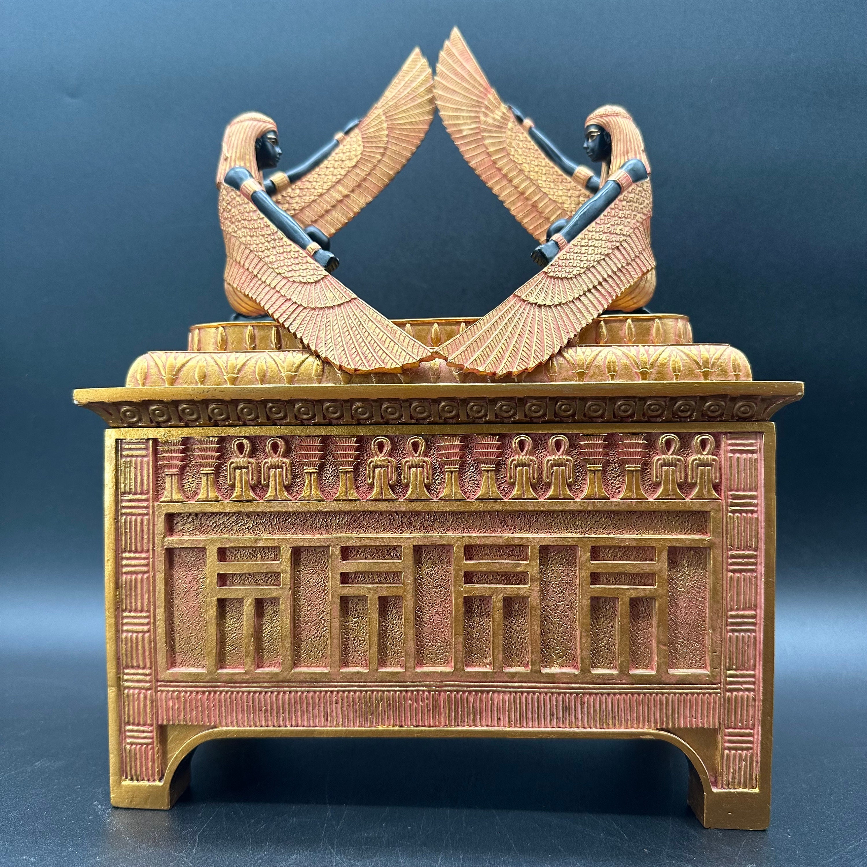 Ancient Egyptian Double Isis Trinket Jewelry Box / Egyptian Ark of the  Covenant Replica Bronze Resin Trinket Box With Lid / Theshopsinuptown -  Etsy Australia