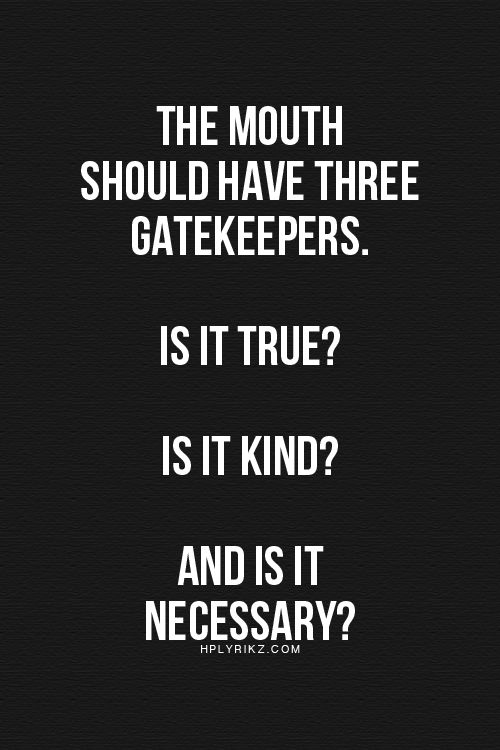 3 Gatekeepers