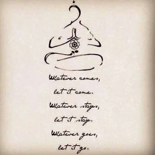 Wise words regarding the practice of meditation
