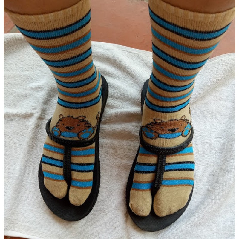 Image result for socks for flip flops