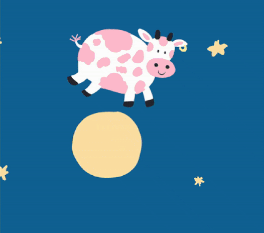 The Cow Jumped Over the Moon (4) | GIFs :: Behance