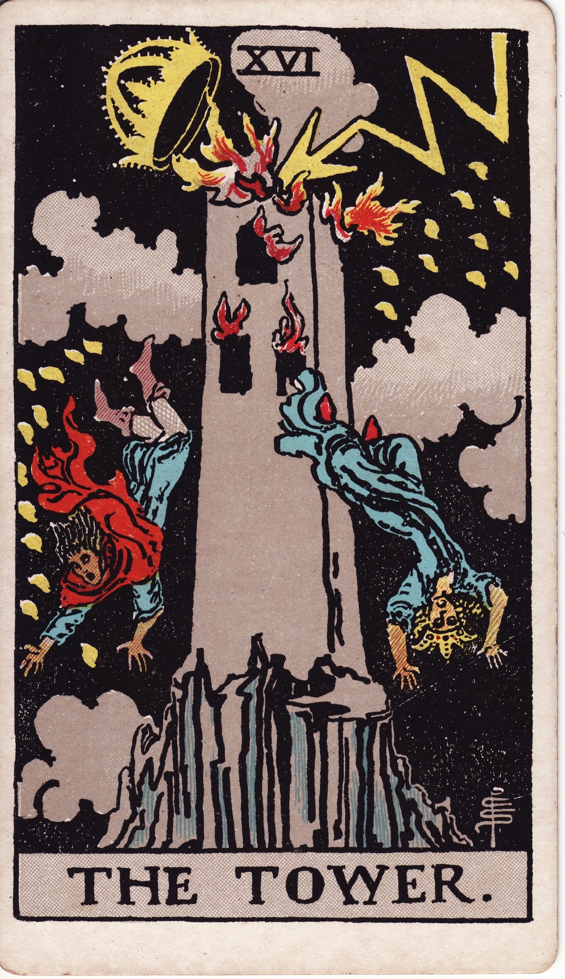 The Tower (tarot card) - Wikipedia