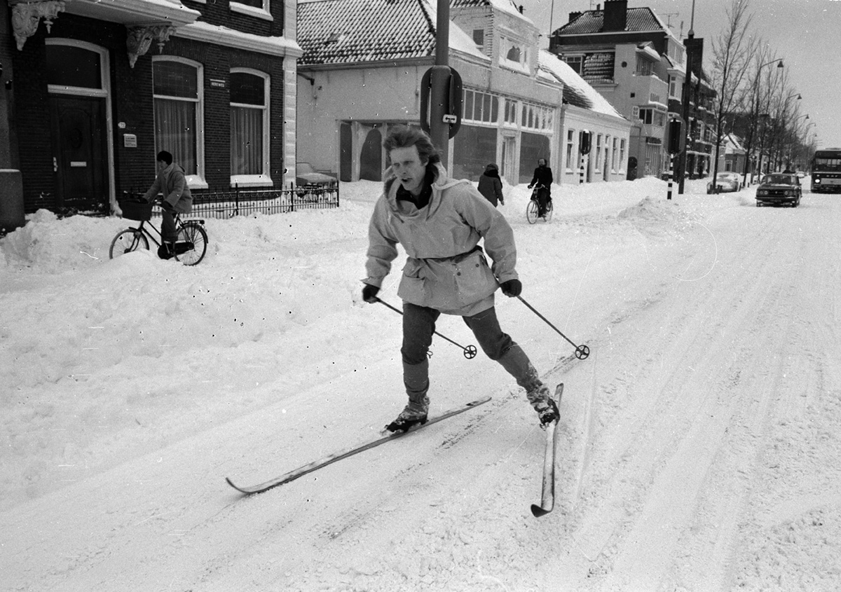 Sneeuwstorm - Groninger Archieven