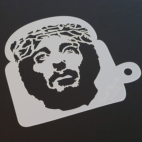 Image result for Jesus taost stencil