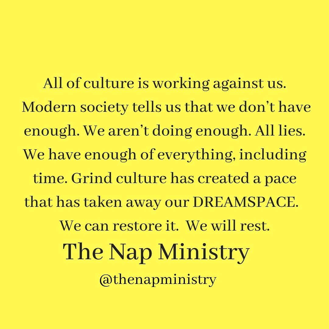 The Nap Ministry on Instagram: “Restoration. We are enough ...