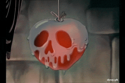 Image result for poison apple gif