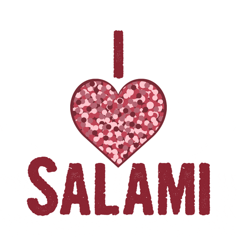 Image result for I love salami gif