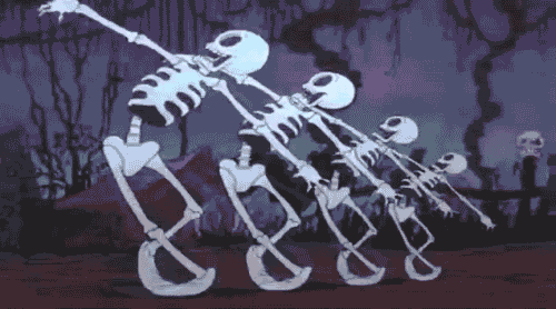Image result for dancing skeleton gif