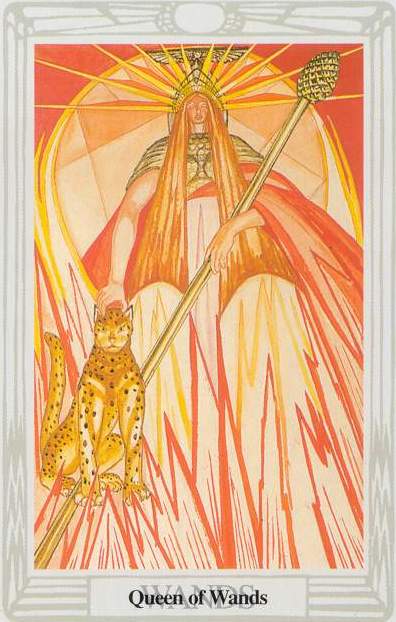 Image result for thoth queen of wands