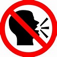 No Talking Sign - ClipArt Best