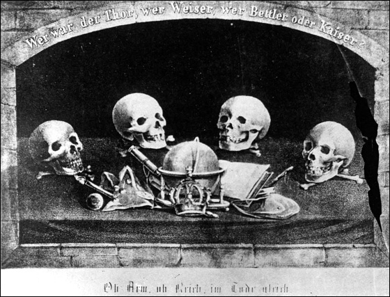 German postcard included in a Skull and Bones photograph album originally owned by Chester Wolcott Lyman, BA 1882.