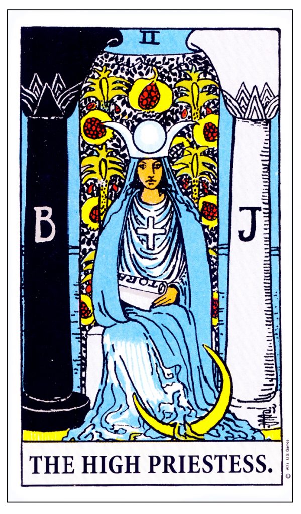 Symbols of The High Priestess of the Tarot